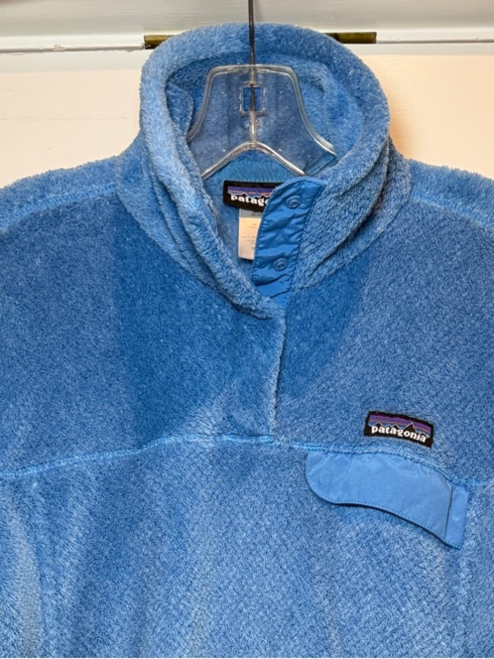 Patagonia Women’s Periwinkle Blue Crewneck Fleece Pullover Size M